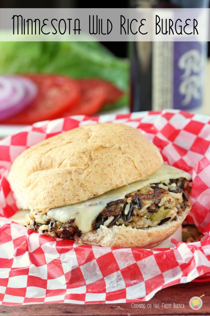 Minnesota Wild Rice Burger | Cooking on the Front Burner