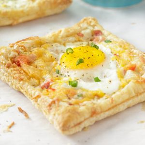 Egg and Ham Puff Pastry | Cooking on the Front Burner