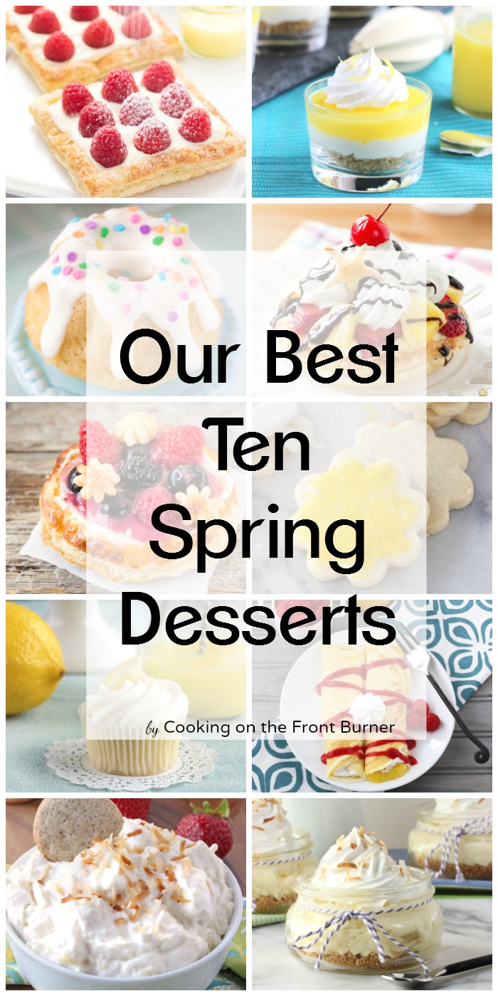 Ten Delightful Spring Desserts Cooking On The Front Burner 5196