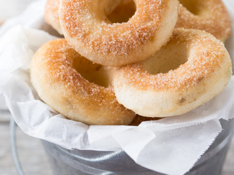 Baked Mini Donuts with Cinnamon Sugar - Cooking Classy