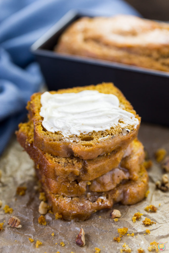 EASY PUMPKIN BANANA QUICK BREAD | Cooking on the Front Burner