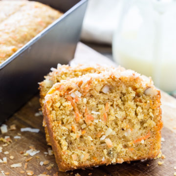 Easy Carrot Coconut Bread | Cooking on the Front Burner