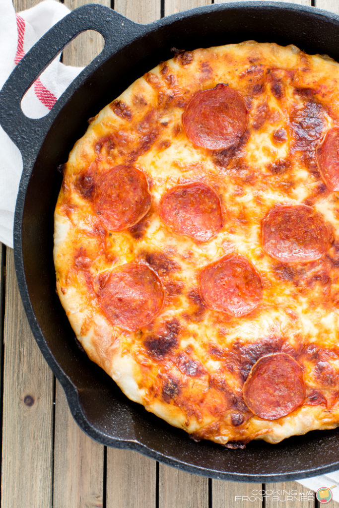 Best Way To Prevent Pizza From Sticking To A Cast-Iron Skillet