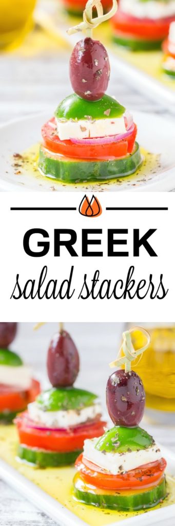 Greek 10-Layer Salad Mini Cups - appetizer recipe