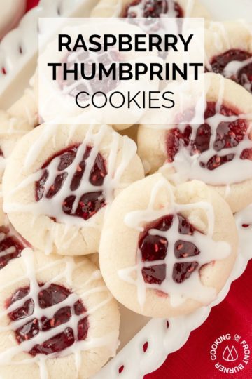 Raspberry Thumbprint Cookies | Cooking on the Front Burner
