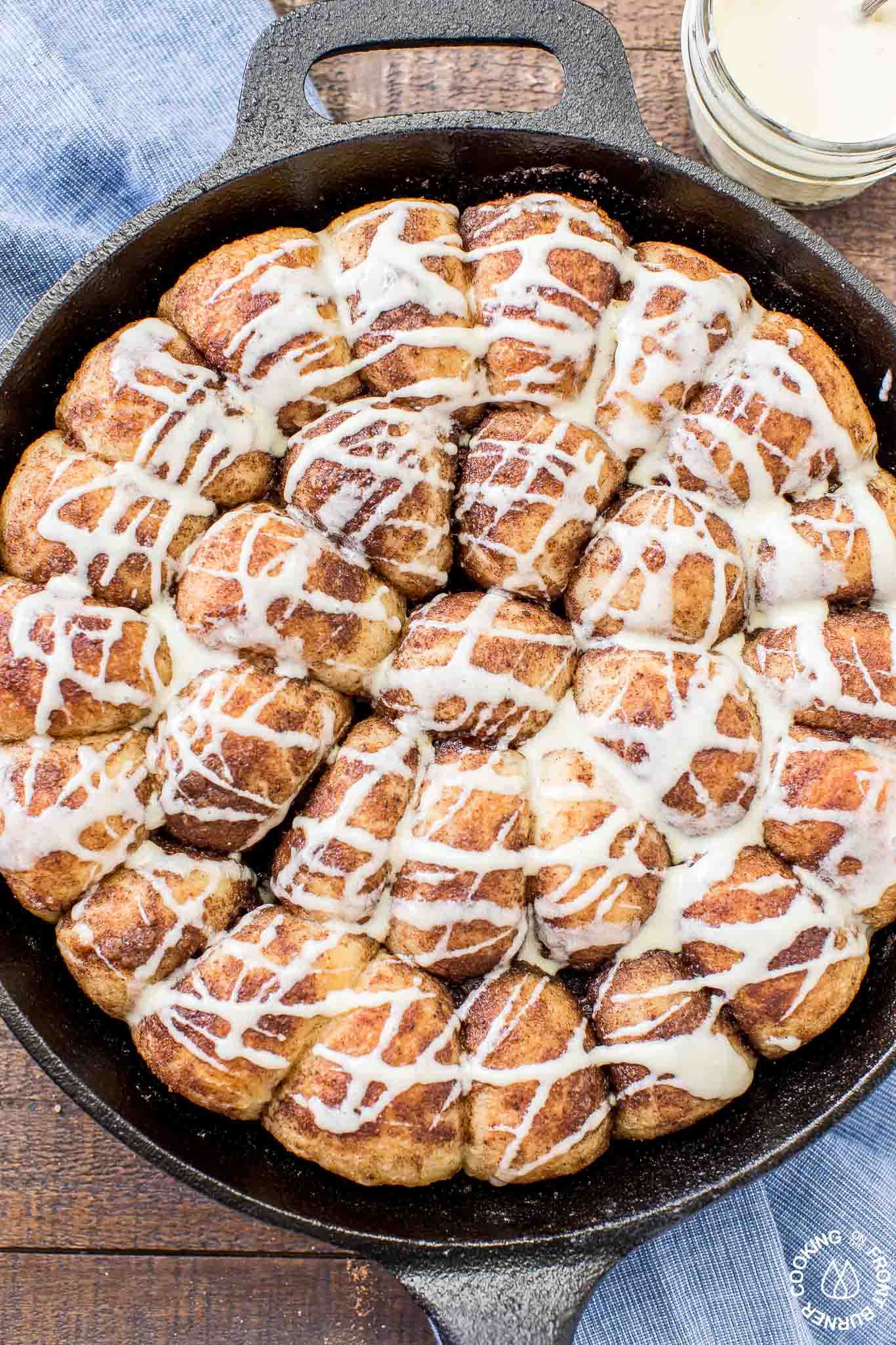 GINGERBREAD ROLLS EGGNOG GLAZE | Cooking on the Front Burner