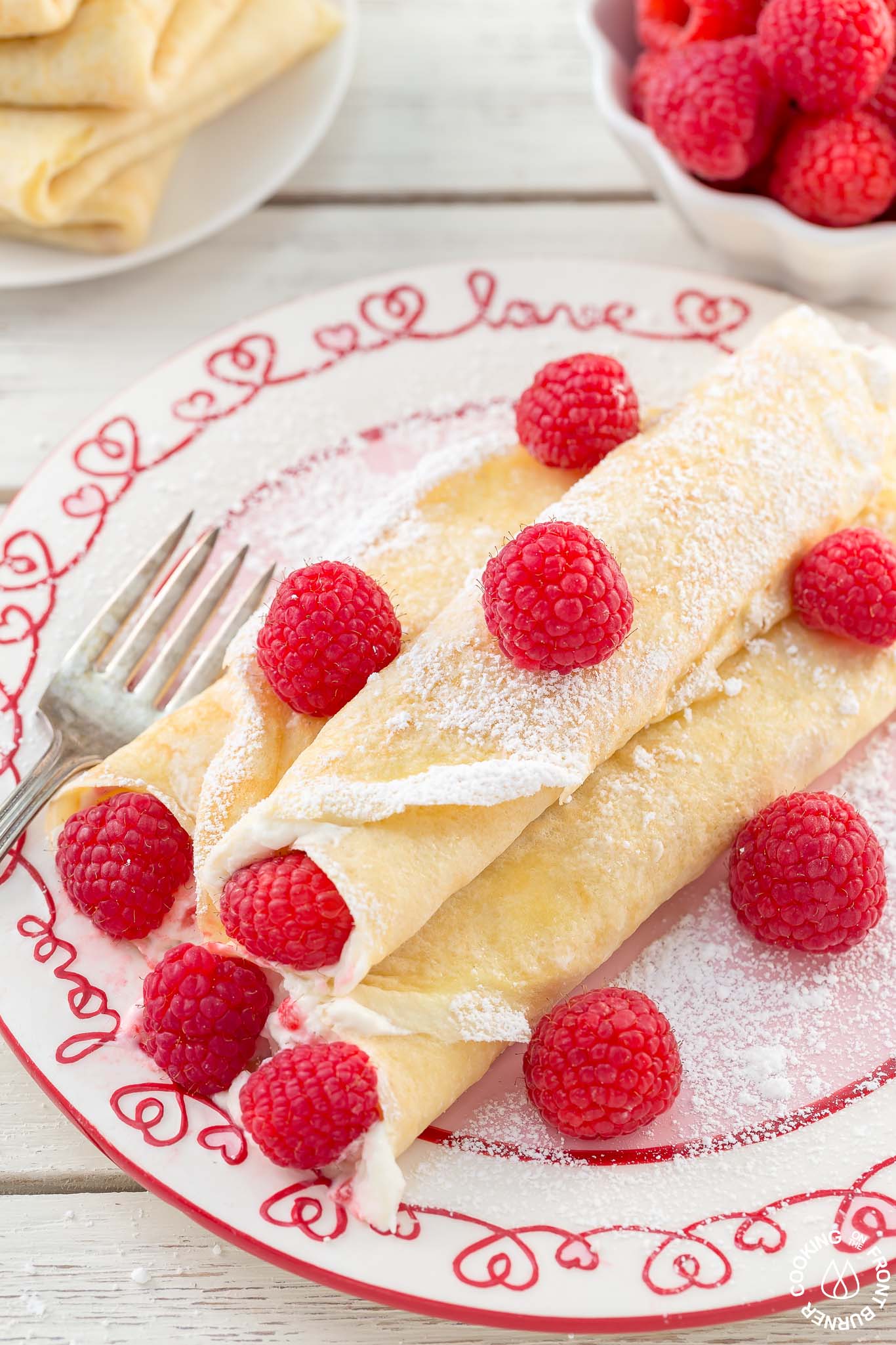 Berries and Cream Crepes