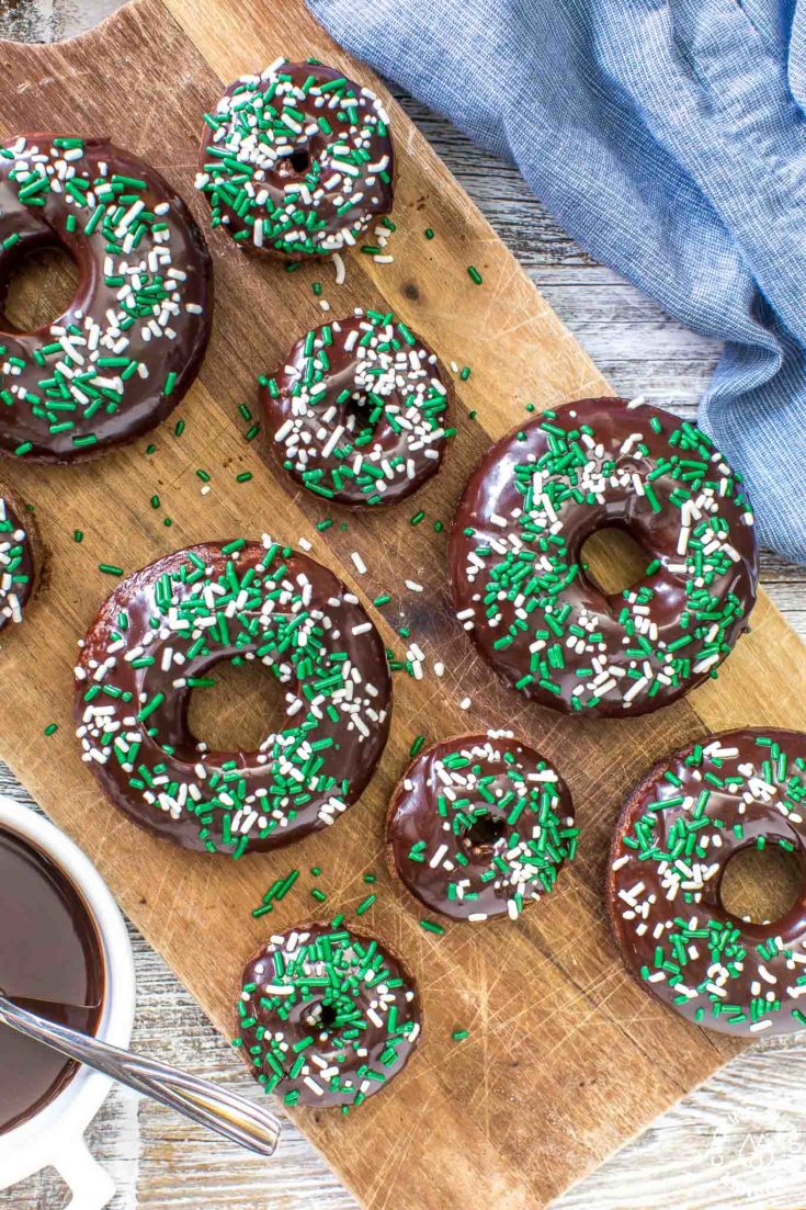 Irish Cream Glazed Donuts | Cooking on the Front Burner