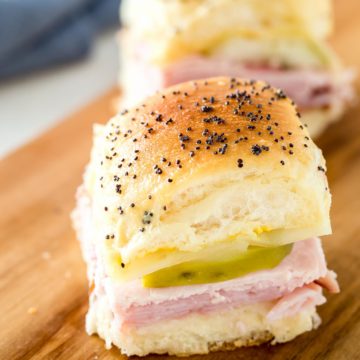 Easy Party Cuban Sliders | Cooking on the Front Burner