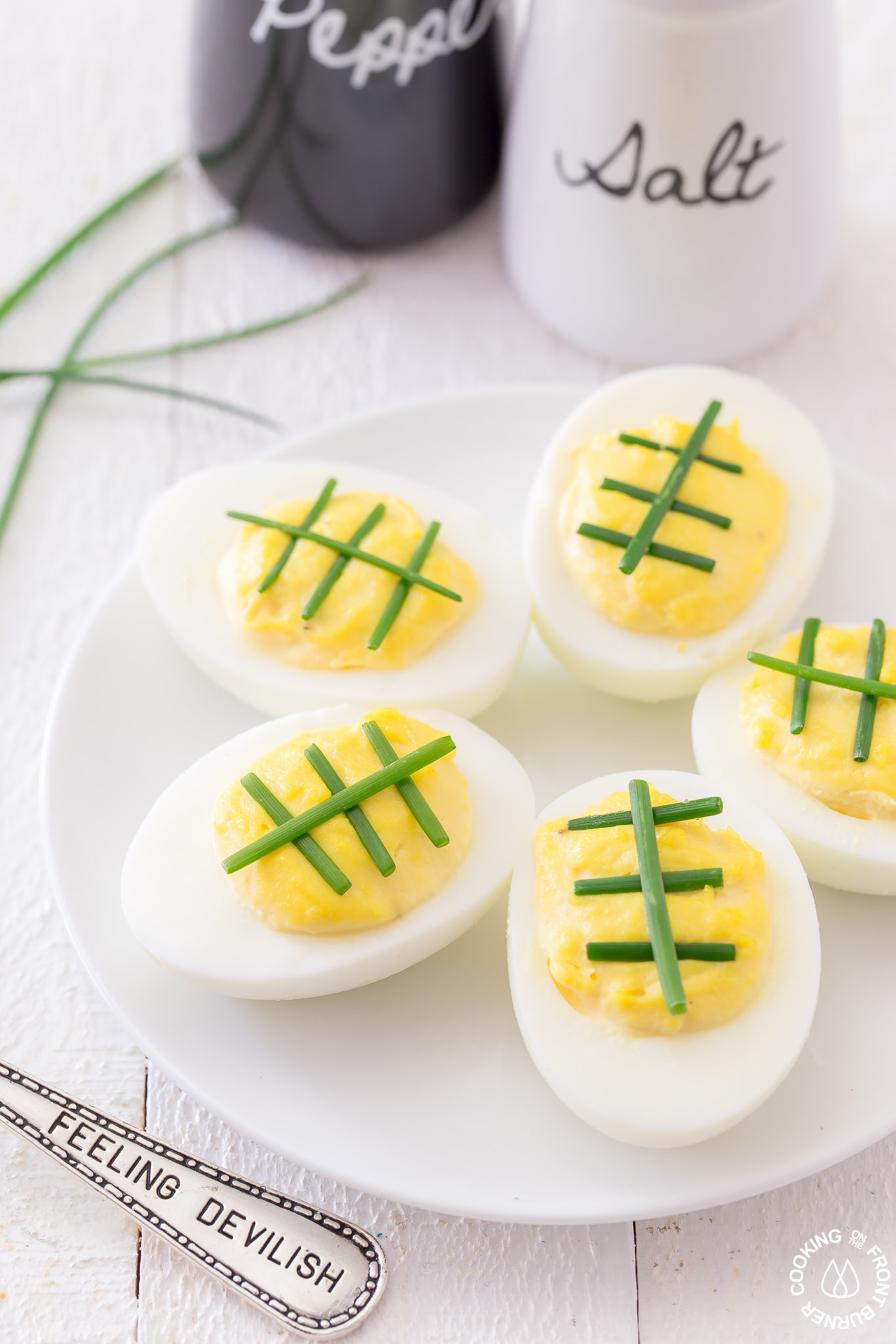 Game Time Deviled Eggs | Cooking on the Front Burner