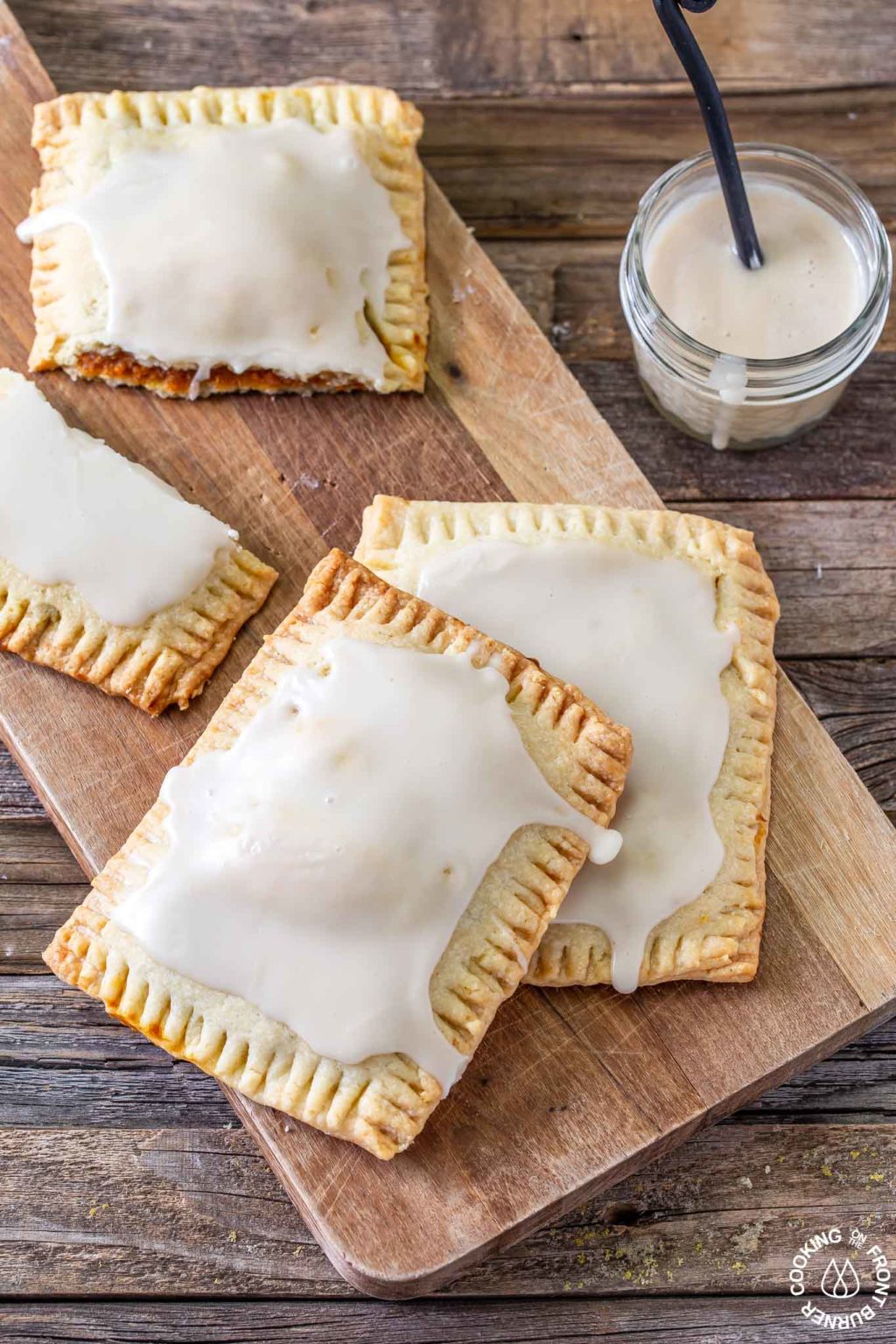 Maple Glazed Pumpkin Pie Pop Tarts | Cooking on the Front Burner