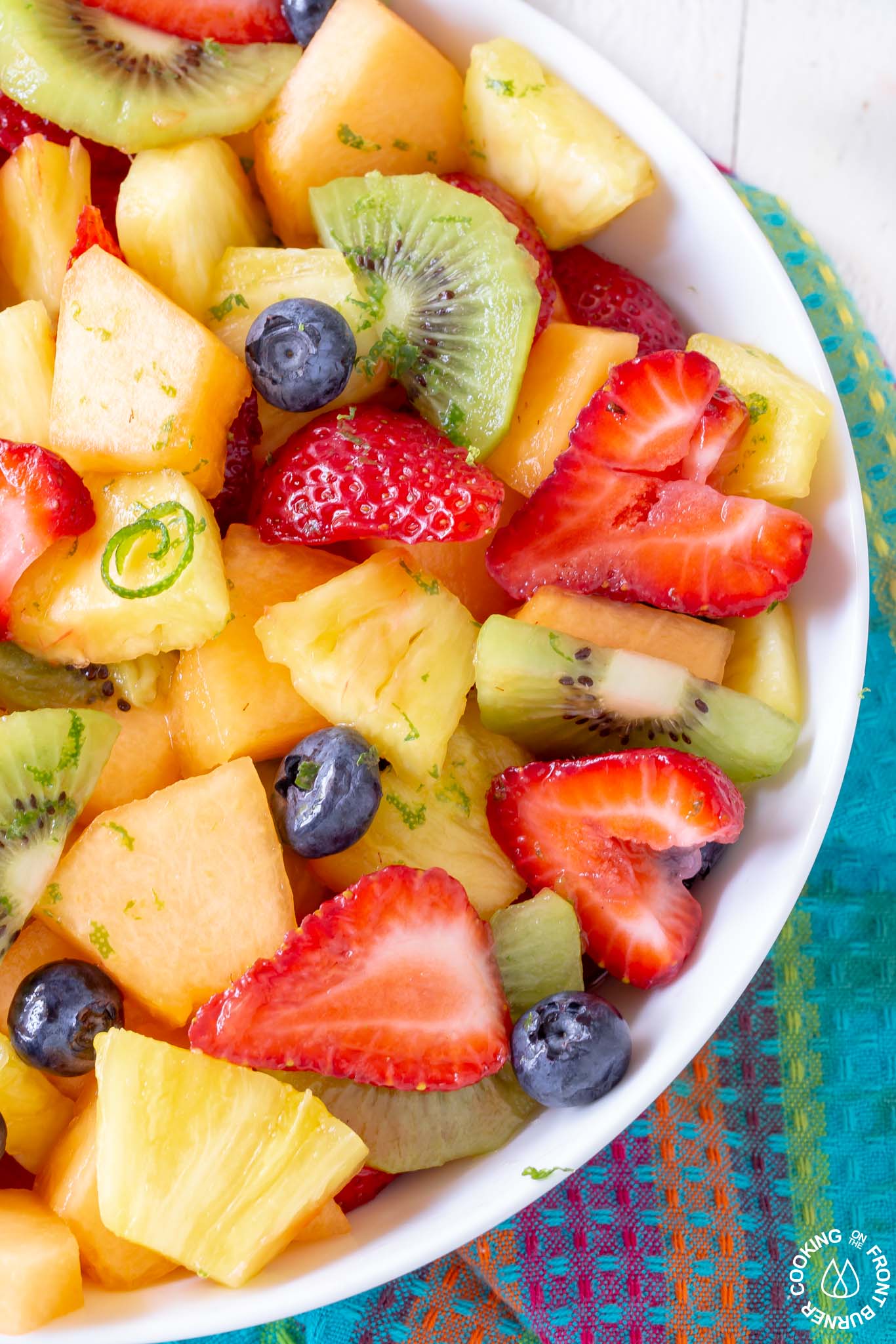 Tequila Lime Fruit Salad | Cooking on the Front Burner