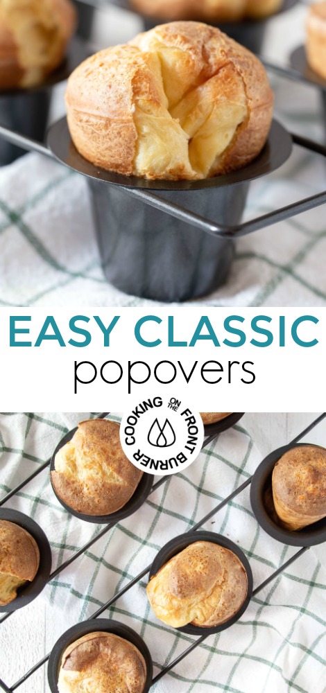 Easy Classic Popovers with Tips | Cooking on the Front Burner