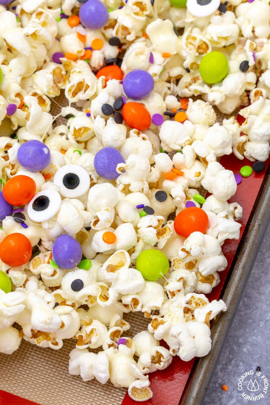 Halloween Popcorn Snack Mix-Step by Step | Cooking on the Front Burner