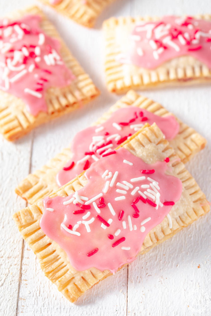 Easy Homemade Strawberry Pop Tarts | Cooking on the Front Burner