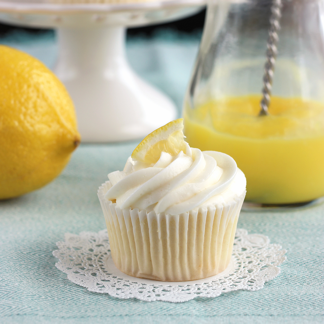 Limoncello Cupcakes | Cooking on the Front Burner