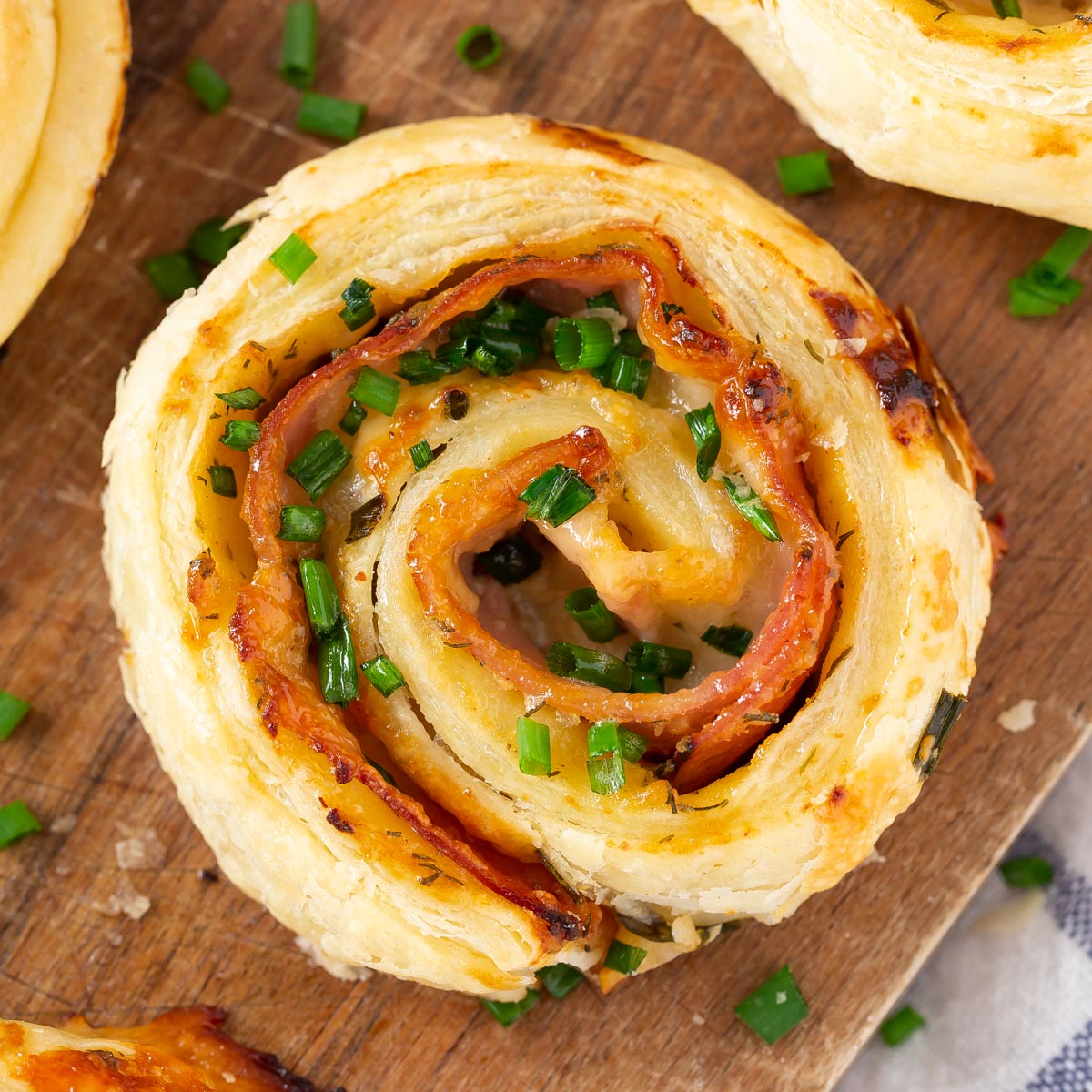 3-Ingredient Puff Pastry Bites with Roasted Red Peppers & Feta